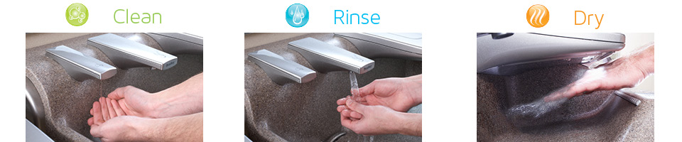 Advocate 3-in-1 Sink - Soap Wash Dry