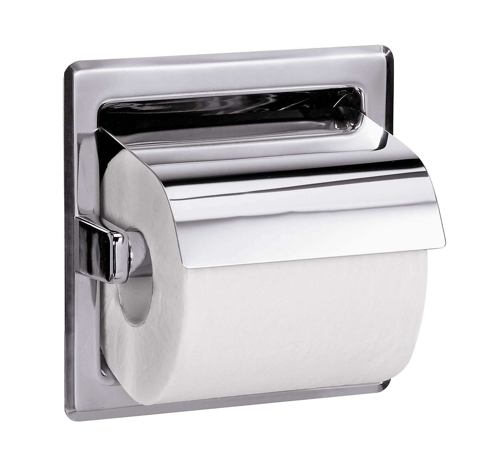 Recessed Hinged Hood Toilet Tissue Dispenser Bradley Corporation