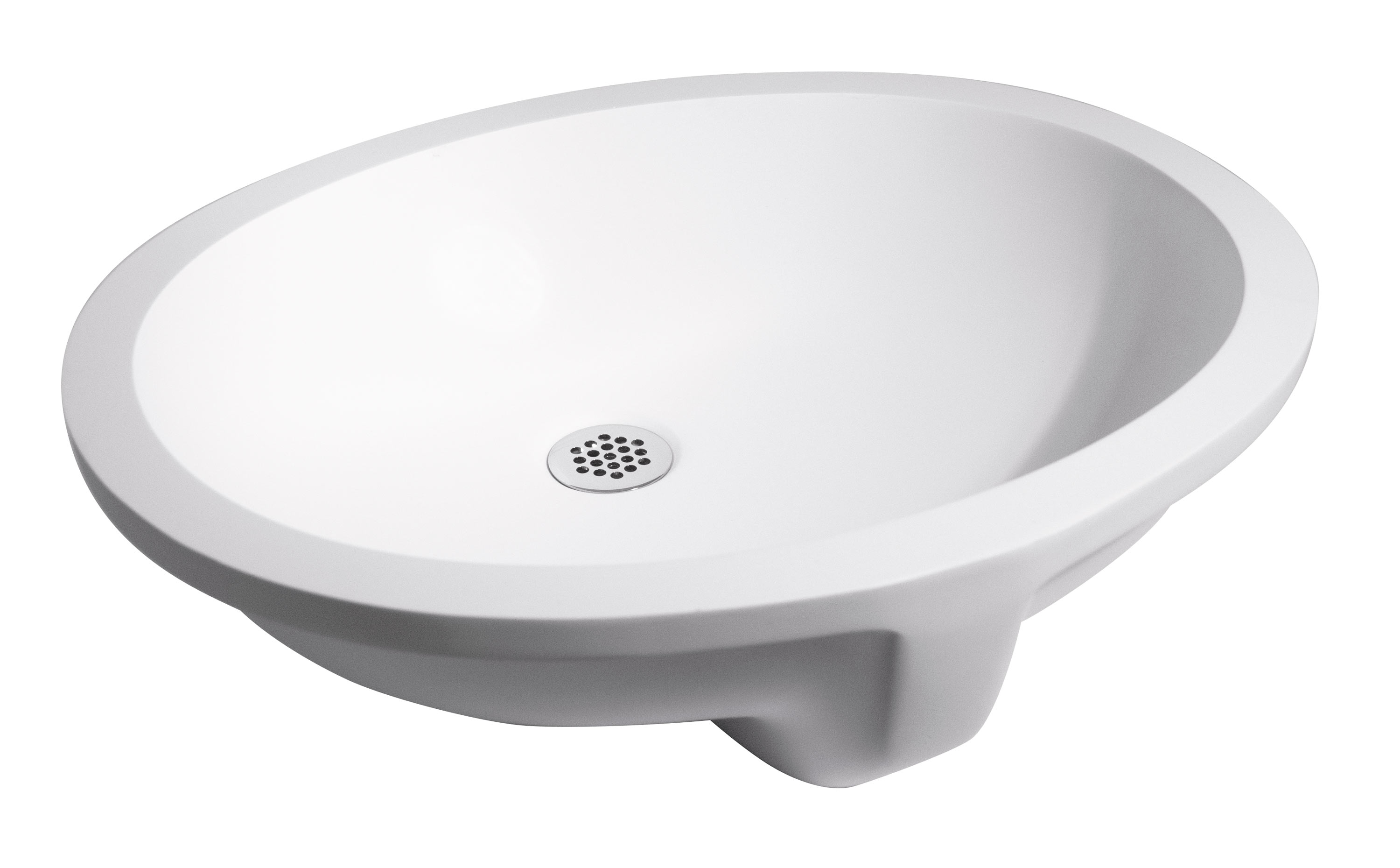 Oval Handwashing Basin made of terreon solid surface - Model SL-TO1