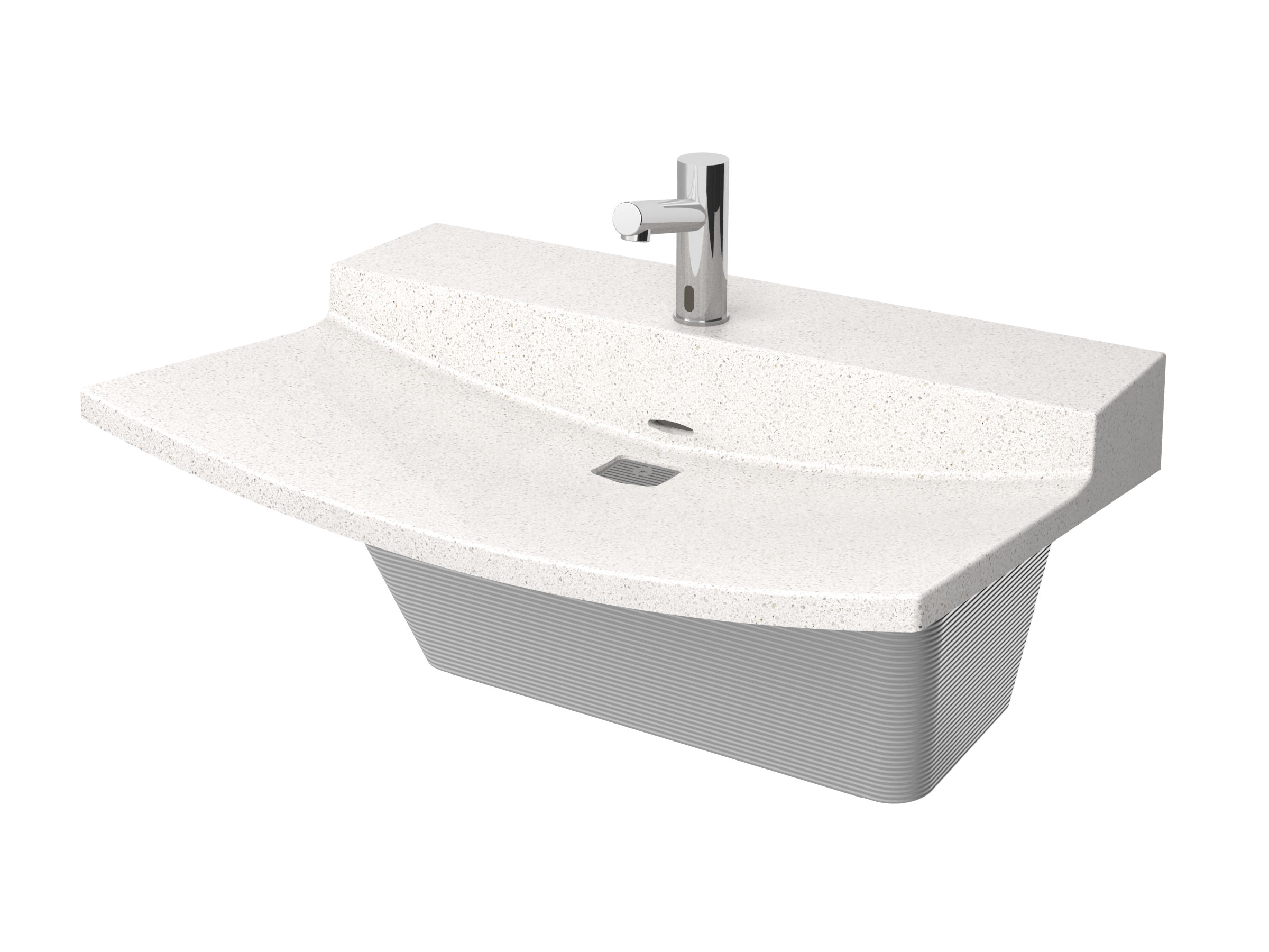 Single Station L-Series Verge Lavatory System