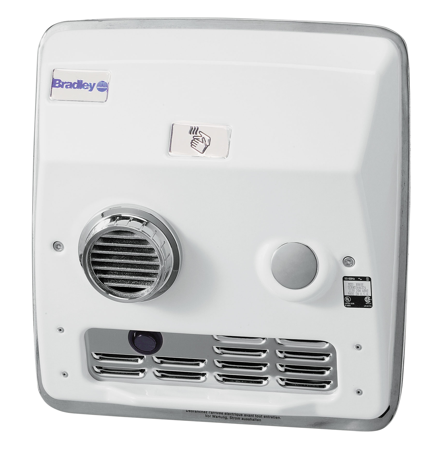 Sensor Activated Recessed Hand Dryer Bradley Corporation