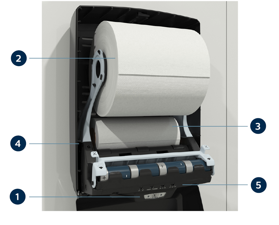 Electronic Touchless Roll Towel Dispenser - Bradley Corp