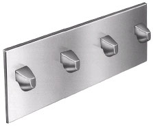 Friction Hold Towel Hook Strip Chase Mounted Bradley Corp